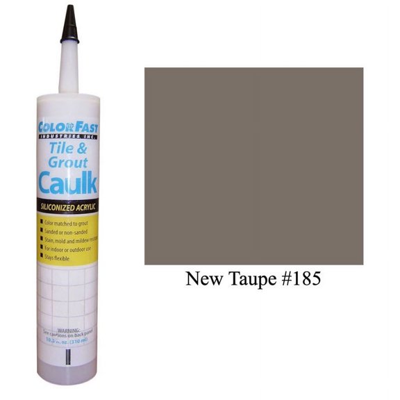 ColorFast Latex Colored Caulk - CBP Color Line: New Taupe Sanded