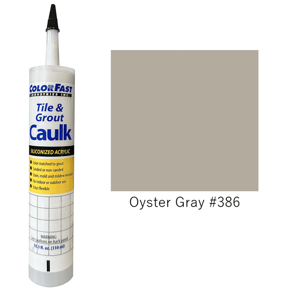 ColorFast Latex Colored Caulk - CBP Color Line: Oyster Gray Unsanded