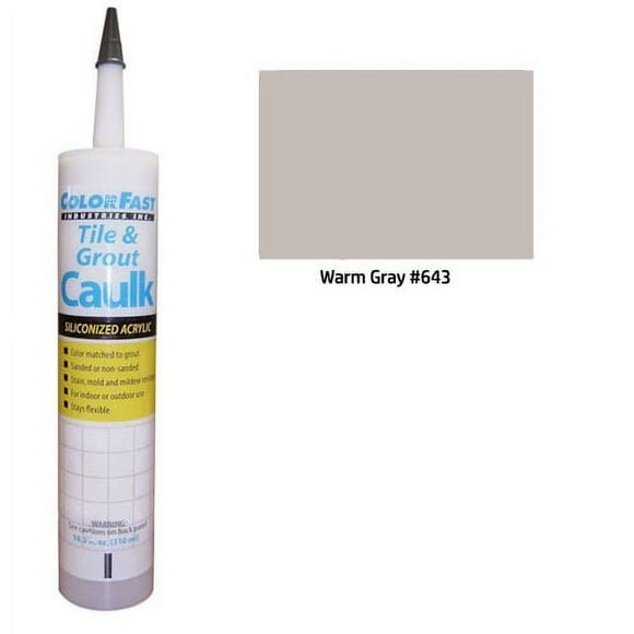 ColorFast Latex Colored Caulk - CBP Color Line: Warm Gray Sanded