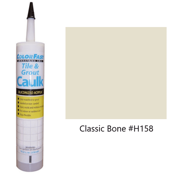 ColorFast Latex Colored Caulk - Hydroment Color Line: Classic Bone Sanded