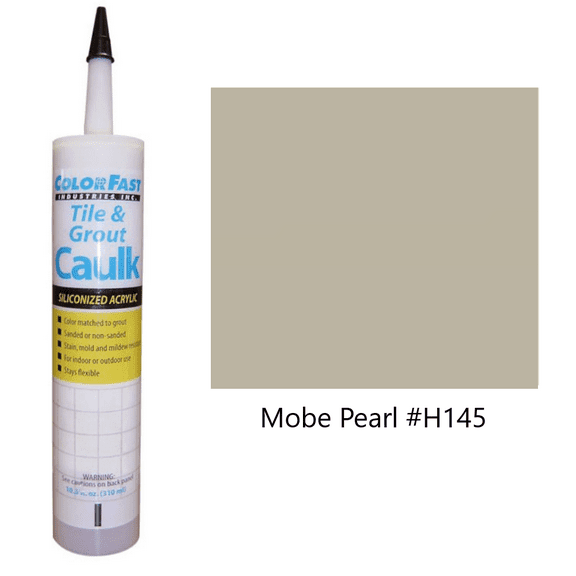 ColorFast Latex Colored Caulk - Hydroment Color Line: Mobe Pearl Sanded