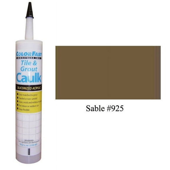 ColorFast Latex Colored Caulk - TEC Color Line: Sable Unsanded