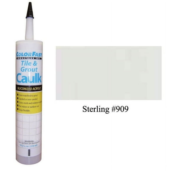 ColorFast Latex Colored Caulk - TEC Color Line: Sterling Unsanded
