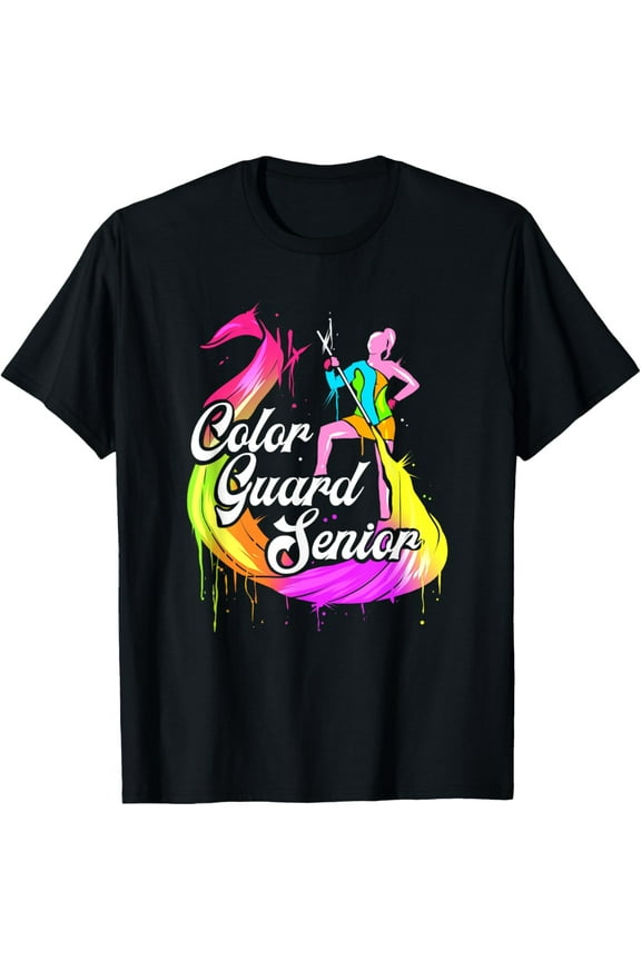 ColorGuard Team Color Guard Senior T-Shirt