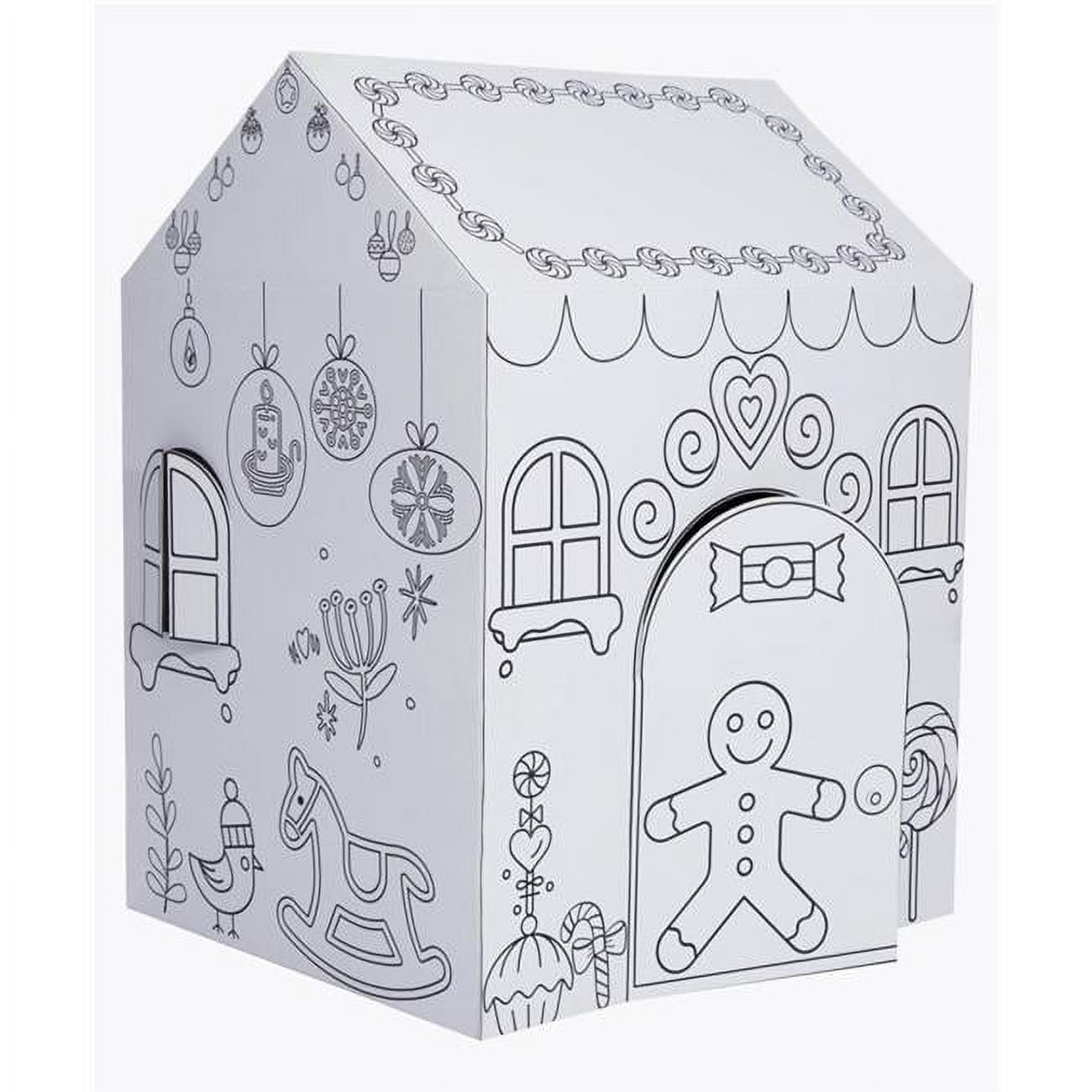 ColorJo Christmas Wonderland: Decorate Your Own Eco-Friendly Playhouse ...