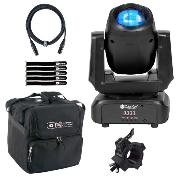 ColorKey CKU-5060 Mover Beam 100 Compact 100W Moving Head Beam with Bag Package