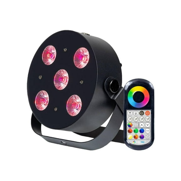 ColorKey CKU-6030 MobilePar HEX 5 Battery-Powered Wireless RGBAW-UV LED Par Light