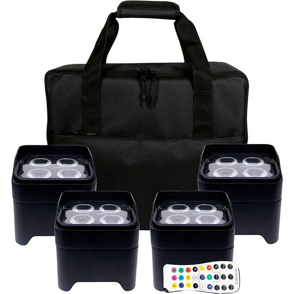 ColorKey MobilePar Mini Hex 4 Bundle 4-Pack With Carrying Case