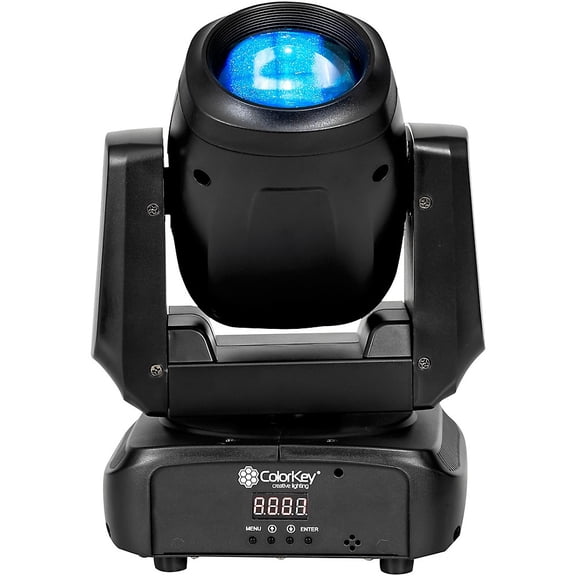 ColorKey Mover Beam 100 Compact 100W Moving Head Beam with Rainbow Prism