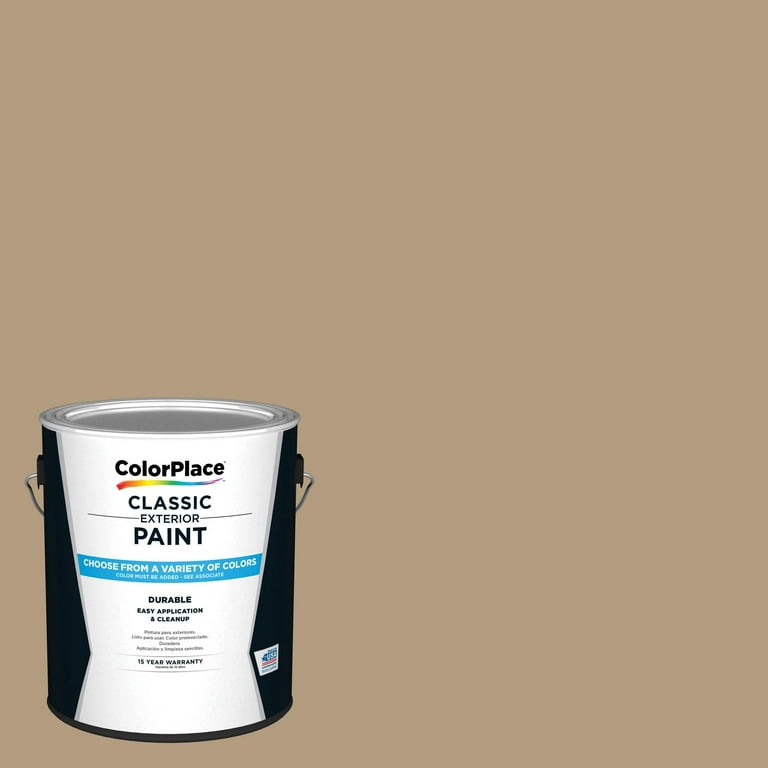 ColorPlace ULTRA Interior Paint & Primer, Warm Caramel, Semi-Gloss, 1 Gallon