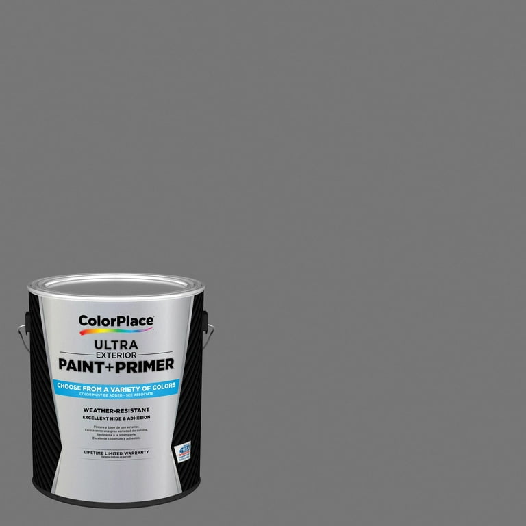 ColorPlace ULTRA Interior Paint & Primer, Elegant Charcoal, Semi-Gloss, 1 Gallon ColorPlace ULTRA Interior Paint & Primer, Elegant Charcoal, Semi-Gloss, 1 Gallon