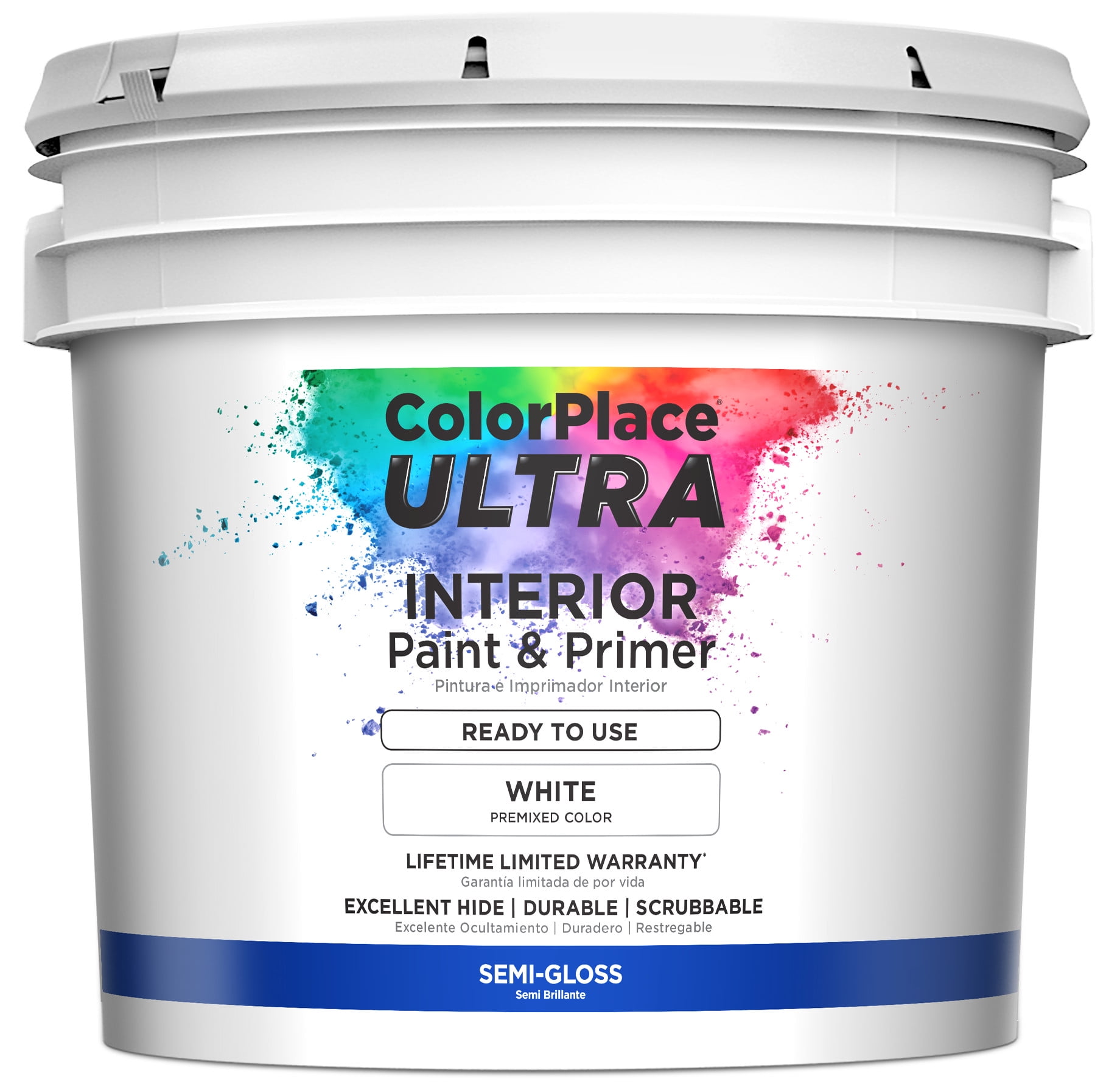 ColorPlace Ultra Interior Paint & Primer Ready to Use White