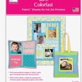 ColorPrint Fabric Sheets - Inkjet Printable, White (3 Pack) - Walmart.com