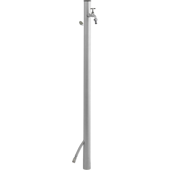 ColorTap Aquapoint Loop Rounded Water Outlet Post - 1-Tap Outlet (White)