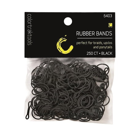 Colortrak Tools 5403 Rubber Bands Black 250 Count