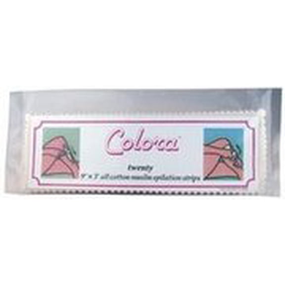 Colora Cotton Muslin 9X3 Epilation St, 20 pcs