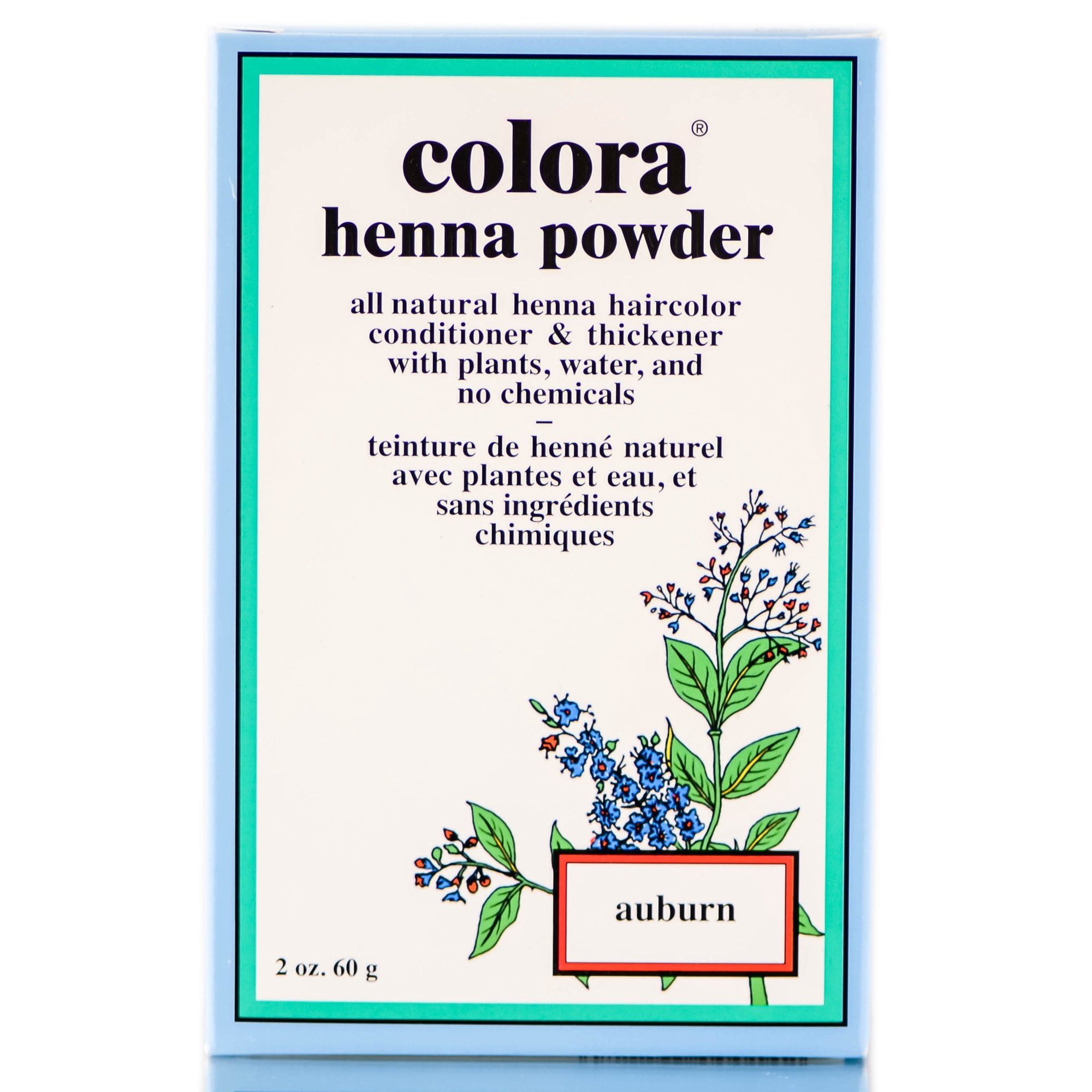Colora Henna Powder Hair Color [ AUBURN ] 2 Oz. * BEAUTY TALK LA ...