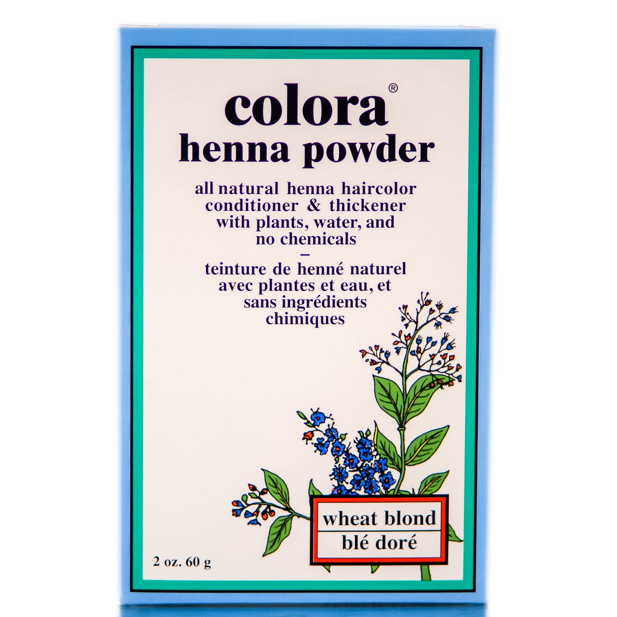 Colora Henna Powder Hair Color [ WHEAT BLONDE ] 2 Oz. * BEAUTY TALK LA *