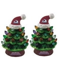 thumbnail image 1 of Colorado Avalanche 2-Pack 4" Ceramic LED Christmas Tree Set, 1 of 3