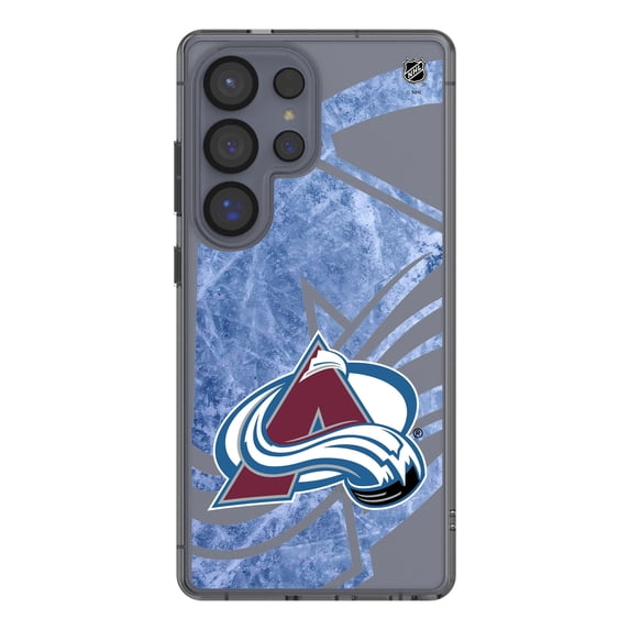 Colorado Avalanche Galaxy Clear Ice Case