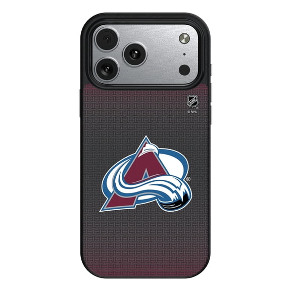 Colorado Avalanche Linen Logo iPhone Magnetic Bump Case