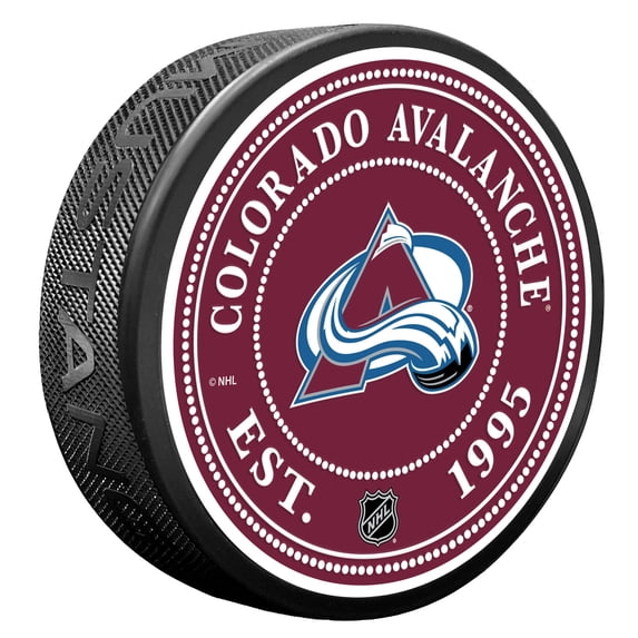 Colorado Avalanche Stud Puck