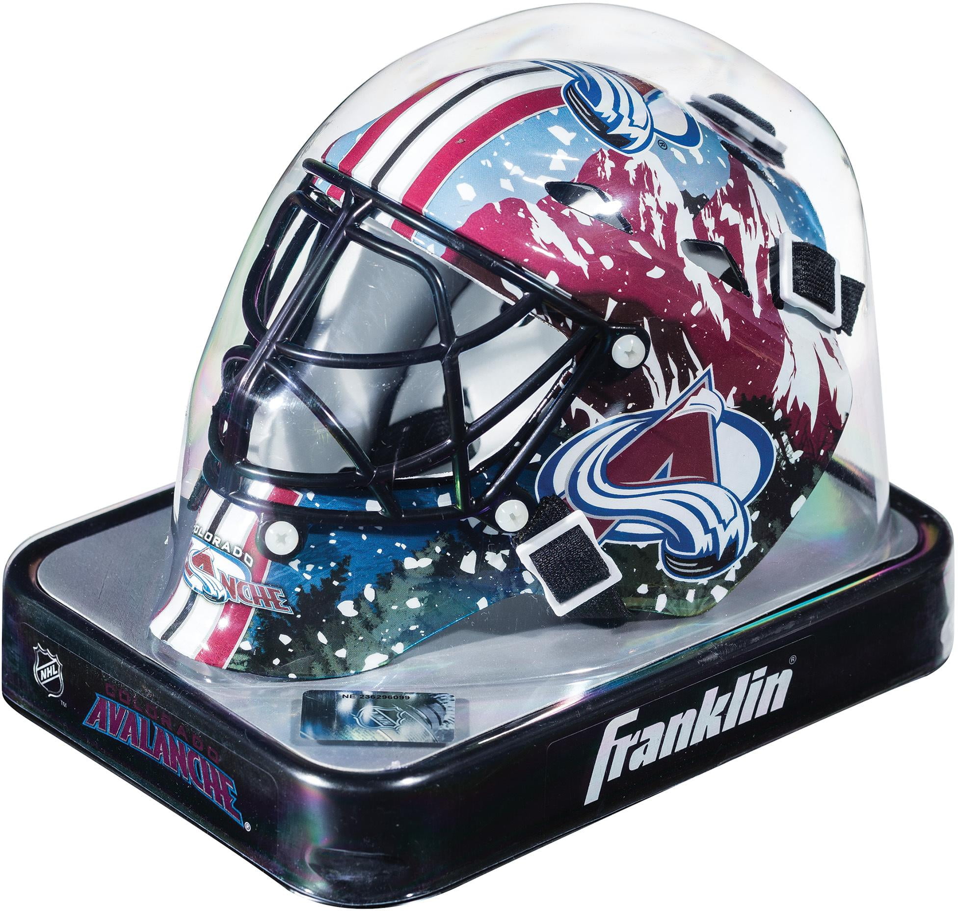 Colorado Avalanche Unsigned Franklin Sports Replica Mini Goalie Mask - Fanatics Authentic Certified