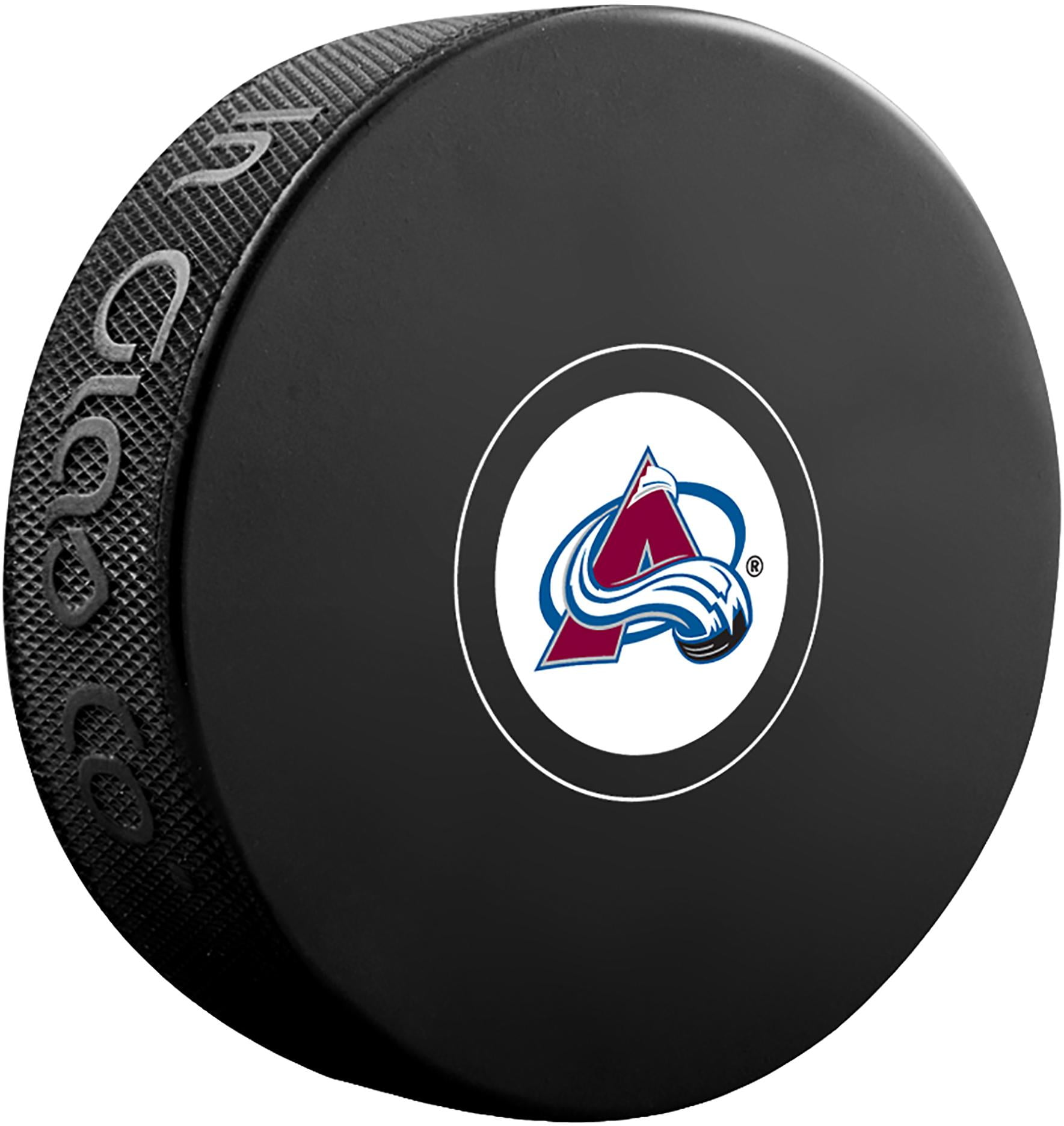 Colorado Avalanche Unsigned InGlasCo Autograph Model Hockey Puck - Fanatics Authentic Certified
