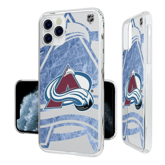 Colorado Avalanche iPhone Clear Ice Case