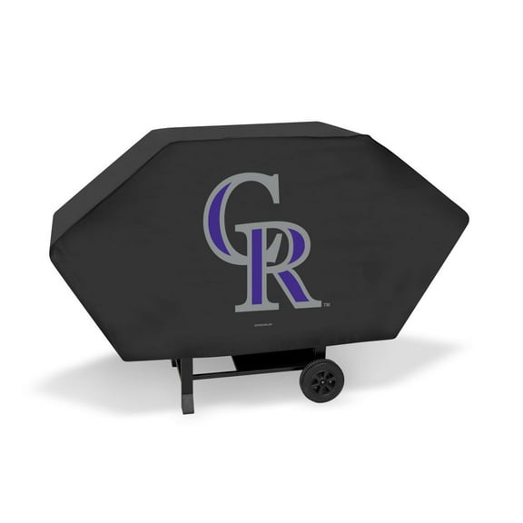Colorado Baseball Rockies MLB Executive Heavy Duty BBQ Barbeque Grill Cover