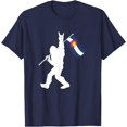 thumbnail image 1 of Colorado Bigfoot Rock and Roll Gift for Squatch Believers Unisex T-Shirt for Men Women Kids Toddler,Navy Color,Size 4XL, 1 of 5