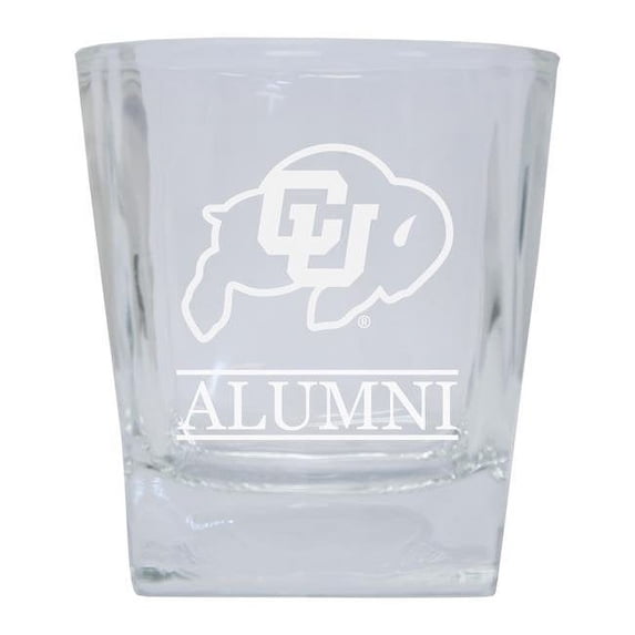 Colorado Buffaloes Etched Alumni 5 oz Shooter Glass Tumbler
