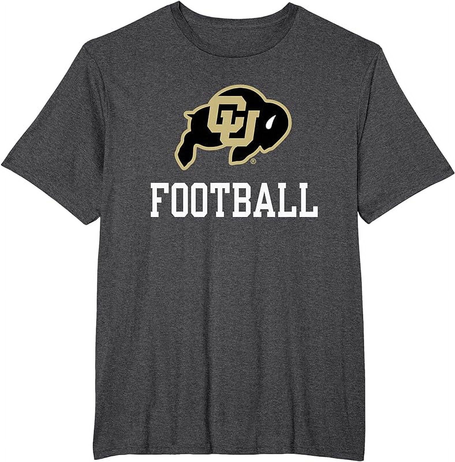 Colorado Buffaloes Football Icon Logo Officially Licensed T Shirt colorado-fends-off-feisty-yale-in-65-62-win-cbs-colorado