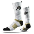 thumbnail image 1 of Colorado Buffaloes Strideline Strapped Fit 2.0 Socks - White, 1 of 1