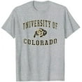 thumbnail image 1 of Colorado Buffaloes University Vintage Logo Heather Gray T-Shirt, 1 of 3