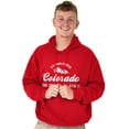 thumbnail image 1 of Colorado CO Centennial State Souvenir Hoodie Sweatshirt Women Men Brisco Brands M, 1 of 6