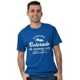 thumbnail image 1 of Colorado CO Centennial State Souvenir Men's Graphic T Shirt Tees Brisco Brands L, 1 of 6