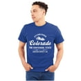 thumbnail image 1 of Colorado CO Centennial State Souvenir Men's Graphic T Shirt Tees Brisco Brands M, 1 of 6