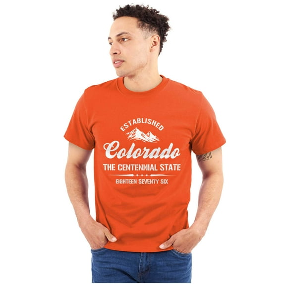 Colorado CO Centennial State Souvenir Men's Graphic T Shirt Tees Brisco Brands S
