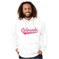 thumbnail image 1 of Colorado CO Classic Athletic Script Hoodie Sweatshirt Women Men Brisco Brands X, 1 of 6