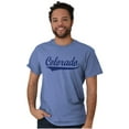 thumbnail image 1 of Colorado CO Classic Athletic Script Men's Graphic T Shirt Tees Brisco Brands X, 1 of 6