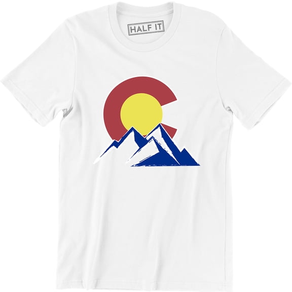 Colorado CO Sun Mountain State America Country USA Men's T-Shirt