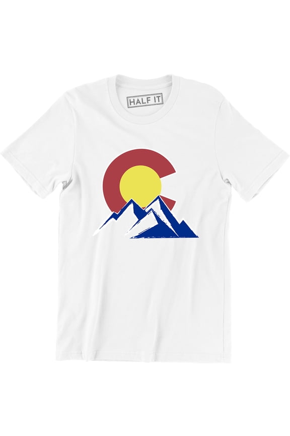 Colorado CO Sun Mountain State America Country USA Men's T-Shirt
