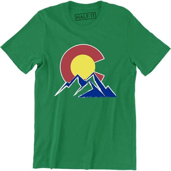 Colorado CO Sun Mountain State America Country USA Men's T-Shirt