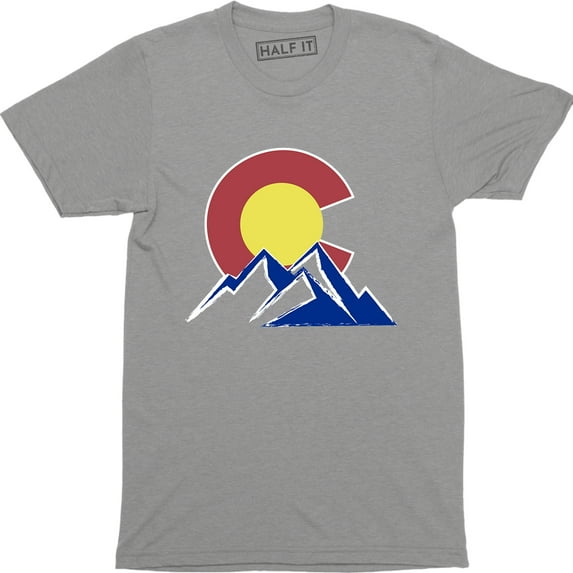Colorado CO Sun Mountain State America Country USA Men's T-Shirt