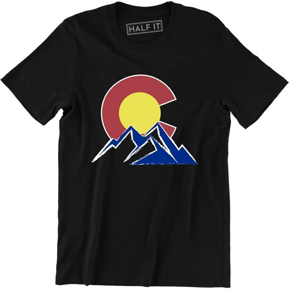 Colorado CO Sun Mountain State America Country USA Men's T-Shirt
