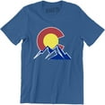thumbnail image 1 of Colorado CO Sun Mountain State America Country USA Men's T-Shirt, 1 of 4