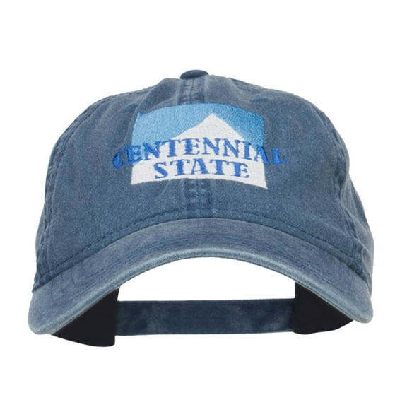 Colorado Centennial State Embroidered Cap - Navy OSFM