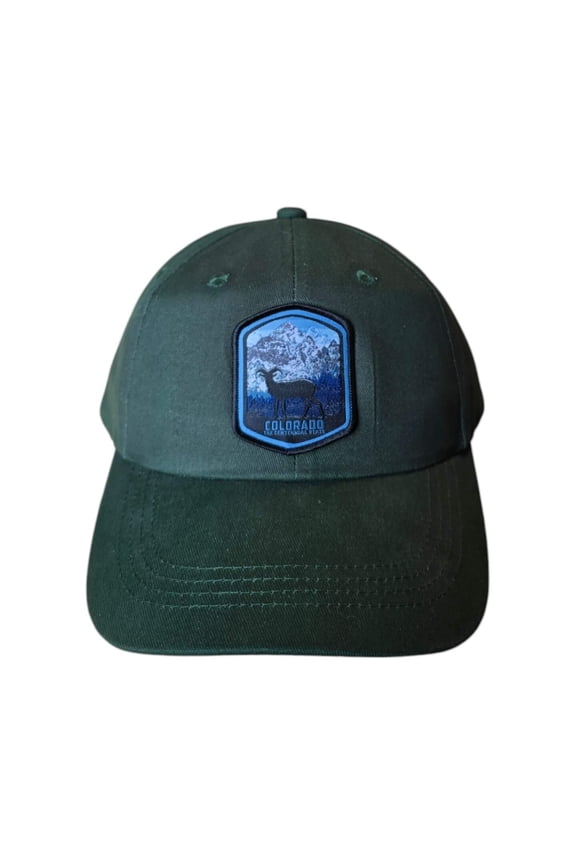 Colorado Centennial State Perfect Fit Cap with Embroidered Patch - Adjustable Hat