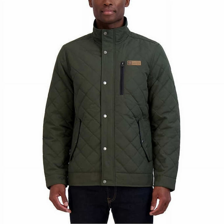 Colorado Clothing Men's Diamond Quilted Jacket Green, Small